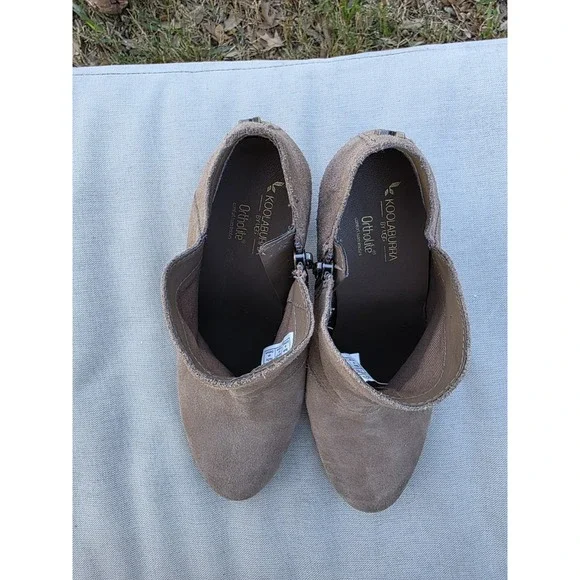 Koolaburra by Ugg Sofiya Suede Ankle Booties Boots Size 7 Amphora Brown 1096440 - Picture 8 of 11